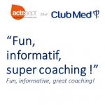 Great feedback from Club Med! 